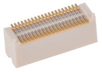 df12d50-40dp-05v81 Hirose DF12 Series Straight Surface PCB Header, 40 Contact(s), 0.5 mm Pitch, 2 Row, Shrouded