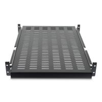 unisldshf19 StarTech.com UNI Series Black Shelf, 2U, 22.7kg Load, 482mm x 762mm
