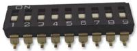 a6s-9101-h Omron 9 Way Surface Mount DIP Switch 9P