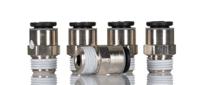 3175-06-10 Legris LF3000 Series Straight Threaded Adaptor, R 1/8 Male to Push In 6 mm, Threaded-to-Tube Connection Style