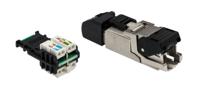 130047-8008 Molex 130047 Series Male RJ45 Connector, Cable Mount, Cat5e, Cat6a Straight 8P8C -Way