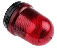 82610000 Werma BM 826 Series Red Steady Beacon, 12 → 240 V ac, Base Mount, IP65