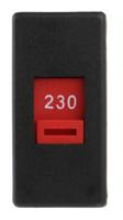 k22208eaal Arcolectric (Bulgin) Ltd IP40 Panel Mount Slide Switch DPDT 16 A @ 250 V ac Slide