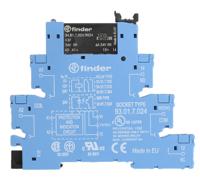 388170249024 Finder 38 Series Interface Relay, DIN Rail Mount, 24V dc Coil, SPST
