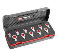 12j11 Facom 11-Piece Ring Spanner Set, 8 → 19 mm