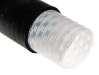 804130 3M Cold Shrink Tubing, Black 20.9mm Sleeve Dia. x 203.2mm Length 2:1 Ratio, 8420 Series