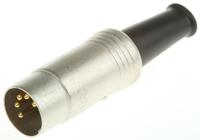 251-4191 RS PRO 5 Pole Din Plug, Male, Cable Mount