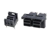 g40h4132211hr Amphenol Communications Solutions G40H4132211 Series Vertical Surface Mount PCB Socket, 36-Contact, 2-Row, 0.75mm Pitch