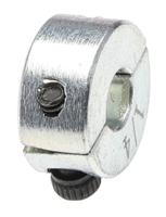145-647 RS PRO Shaft Collar, Two Piece, Clamp Screw, Bore 0.25in, OD 0.625in, W 0.281in, Steel