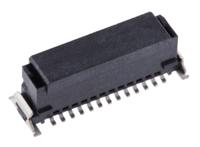 244837-244837-e ERNI SMC Series Straight Surface PCB Header, 26 Contact(s), 1.27 mm Pitch, 2 Row, Shrouded