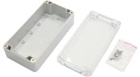 rnd-455-01034 RND RND 455 Polycarbonate PCB Mounting Enclosure, 152.9 x 72.9 x 15mm