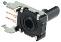 ec12e24202a2 Alps Alpine 24 Pulse Mechanical Rotary Encoder Flat Shaft (Not Indexed), Through Hole