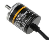 e6a2-cw5c-100pr-2m Omron E6A2 Series Incremental Incremental Encoder, 100 ppr, NPN Open Collector Signal, Solid Type, 4mm Shaft