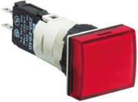 xb6dv4bb Schneider Electric, Harmony XB6, Panel Mount Red LED Pilot Light Complete, 16mm Cutout, IP65, 24V ac/dc