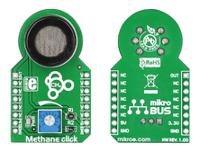 mikroe-1628 MikroElektronika Methane Click Gas Sensor MikroBus Click Board for MQ-4
