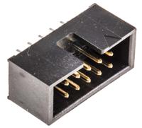 hif3fc-10pa-254dsa71 Hirose HIF3FC Series Straight Through Hole PCB Header, 10 Contact(s), 2.54 mm Pitch, 2 Row, Shrouded