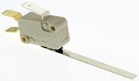 d453-v3ll ZF Long Leaf Lever Micro Switch, Tab Terminal, 16 A @ 250 V ac, SPDT