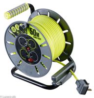 889-2504 RS PRO 50m 4 Socket Type G - British Cable Reel Open Reel, 240 V