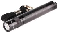 k3a012 Maglite Solitaire Incandescent Keyring Torch Black 2 lm, 81 mm