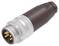 7000-78081-0000000 Murrelektronik Limited Circular Connector, 5 Contacts, Cable, 7/8 in Connector, Plug, Male, IP65, IP67, 7000 Series