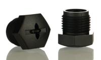 734209100-asi-m12-vs Hirschmann Male Dust Cap IP67 Rated, Nylon