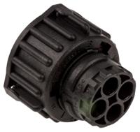 1-967325-3 TE Connectivity 2 Pole Din Socket, Female, Cable Mount