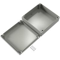 042020070 Rose Aluform Series Grey Die Cast Aluminium Enclosure, IP66, IK09, Grey Lid, 200 x 200 x 72mm