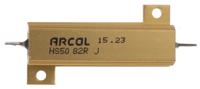 hs50-82r-j Arcol, 82Ω 50W Wire Wound Chassis Mount Resistor HS50 82R J ±5%