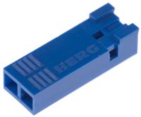 65240-002lf Amphenol Communications Solutions, DUBOX Female Connector Housing, 2.54mm Pitch, 2 Way, 1 Row