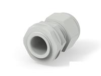 1sng626157r0000 Entrelec 1SNG Series Light Grey PA 6 Cable Gland, PG13.5 Thread, 6mm min., 12mm max., IP66, IP68