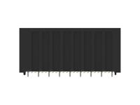 354188-e ERNI 354188 Series Vertical Surface PCB Header, 50 Contact(s), 1 mm Pitch, 2 Row, Shrouded