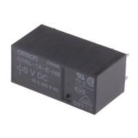 g5rl-1a-e-hr-dc5 Omron PCB Mount Power Relay, 5V dc Coil, 16A Switching Current, SPST