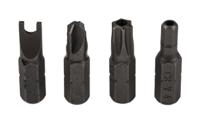 560-200 MTI Driver Bit Set 33 Pieces, RibeCS Hexagon, Tightener, Torq Set, Torx Bo, Tri-Wing
