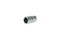 m140510-c Teng Tools 1/4 in Drive 10mm Standard Socket, 6 point, 25 mm Overall Length