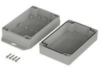 07815106-xt-151006-wl-7035 Bopla Euromas X Series Light Grey ABS Enclosure, IP66, IP68, IK07, Flanged, Light Grey Lid, 150 x 100 x 60mm