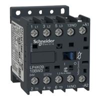lp4k0910bw3 Schneider Electric TeSys K LP4K 3 Pole Contactor, 3NO, 9 A, 4 kW, 24 V dc Coil