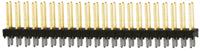 tsw-122-14-l-d Samtec TSW Series Straight Through Hole Pin Header, 44 Contact(s), 2.54 mm Pitch, 2 Row, Unshrouded