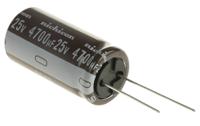 ups1e472mhd Nichicon 4700μF Aluminium Electrolytic Capacitor 25V dc, Radial, Through Hole - UPS1E472MHD