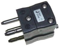 236-4081 RS PRO Standard Duplex Thermocouple Plug Connector for Use with Type J Thermocouple, 6mm Probe, IEC, RoHS Compliant