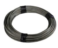 247-9098 RS PRO Galvanised Metal Wire Rope, 50m