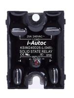 ksim240d10-l-045 i-Autoc Solid State Relay, 10 A Load, Panel Mount, 280 V ac Load, 32 V dc Control