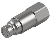 fec-372-6fb Parker Steel Female Hydraulic Quick Connect Coupling, G 3/8 Female