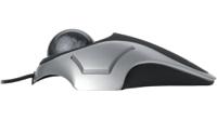 64327eu Kensington 64327EU 2 Button Wired Track Ball Optical Mouse Silver/Black