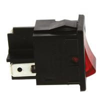 h8503vbnaa Arcolectric (Bulgin) Ltd Illuminated SPST, On-Off Rocker Switch Panel Mount