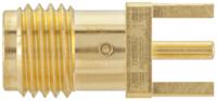 32k101-400l5 Rosenberger SMA Series, Jack PCB Mount SMA Connector, 50Ω, Solder Termination, Straight Body