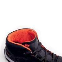 6743343 Heckel MACSOLE® SPORT Black, White Composite Toe Capped Men's Safety Boots, UK 9, EU 43