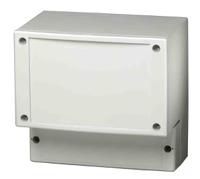 pc-1716-lfc3-enclosure Fibox Grey Polycarbonate Enclosure, IP66, IP67, Transparent Lid, 188 x 160 x 89mm
