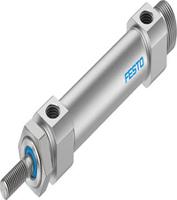 dsnu-s-20-125-p-a-mx Festo 125 mm Pneumatic Piston Rod Cylinder - 5224645 DSNU Series, Double Acting Acting