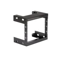 rk812wallo StarTech.com Black 8U Steel Server Rack , with 2-Post Frame 303 x 451 x 503mm