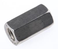 206-2252 18mm Plain Stainless Steel Coupling Nut, M6, A4 316